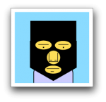 肖像権を守る手段としての黒マスク 肖像権を守る手段としての黒マスク