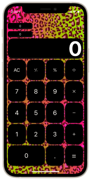 おしゃれ 使いやすい 直感的 な計算機アプリ Patterns Calc Iphone 研究室